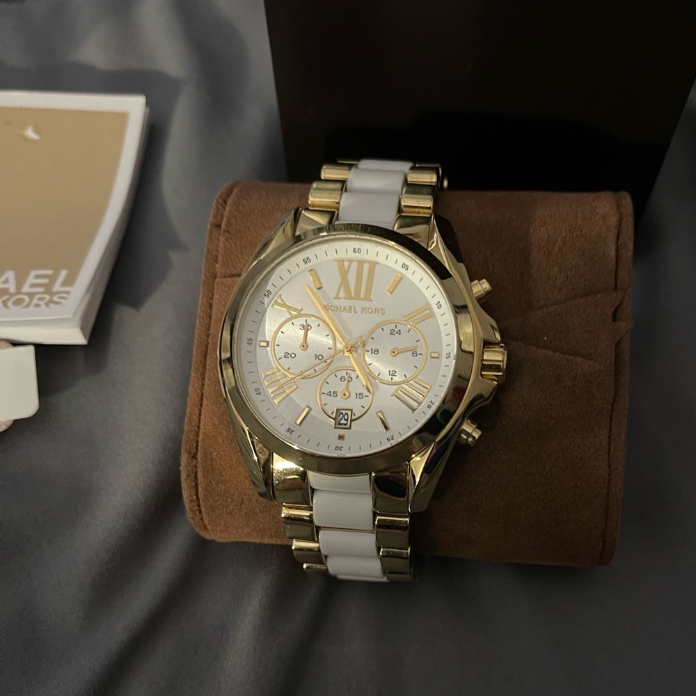 Michael kors watch two tone
